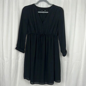 H&M Mama Black Maternity Dress Size‎ Small